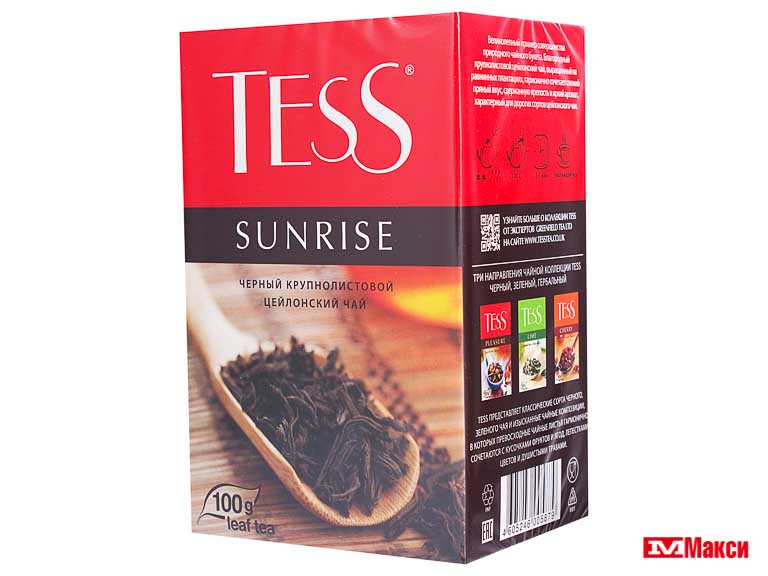 Tess sunrise черный