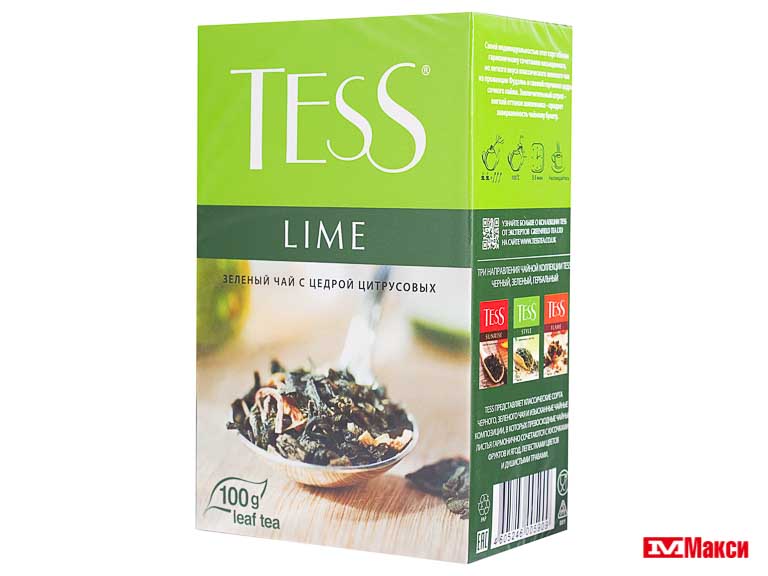 Чай тесс лайм. Чай Tess Lime 100г. Тесс лайм зеленый 100 гр. Чай Tess зел. Лайм листовой 100гр*15. Чай Тесс зеленый с лаймом.