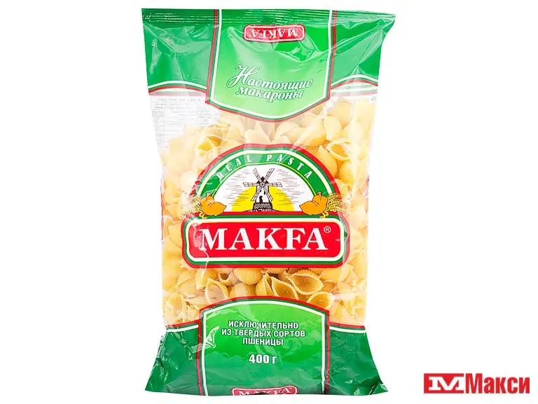 400 гр. Макароны makfa, ракушки, 400гр. Макфа ракушки 400 гр. Макароны Макфа 400 гр. Макаронные изделия makfa ракушки 400г.